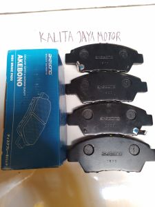 KAMPAS REM DEPAN / BRAKE PAD MOBIL HONDA MOBILIO MERK AKEBONO ORIGINAL