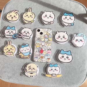 Chiikawa MagSafe Phone Case for  15Pro Max Wireless Charging Transparent Shockproof Uzaki Holder Cute Korean Style