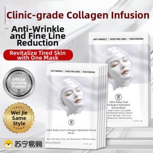 Collagen Infusion Face Mask Anti-Wrinkle Moisturizing Skin Care for Men And Women by SXCS Packed in a Box from Guangdong China