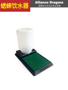 Cricket Water Fountain Dolbya Insect Feeding Special Drinking Water Apparatus Anti-Drowning Needle Cricket Oil Gourd Basin