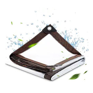 Rainproof transparent plastic film outdoor waterproof cloth terrace juicy plants insulated tent balcony sunshade