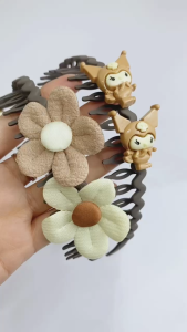 Bando Sirkam & Headband Bentuk Gelombang Zigzag: Aksesoris Anti Selip untuk Wanita