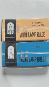 Combo 5 - 10 Bóng Đèn T10 12V- 24V 5W 1 Tóc Chân Cắm Halogen