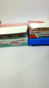 Tẩy bút chì 4B siêu sạch gôm tẩy chì mềm nhiều màu Stacom ER014B tiện lợi cho học sinh