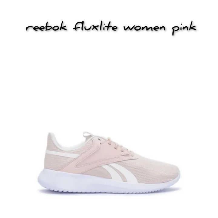 Sepatu sneakers sport wanita reebok fluxlite women training pink
