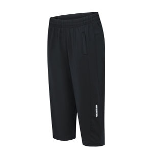 Womens Sporty Thin Quick Dry Seven-Five Pants Slimming Large Size Casual Running Yoga Elastic Seven-Five Shorts Fitness Trousers