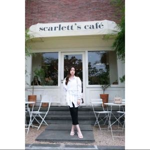 [Malaa Boutique] Zoya Wrap Shirt | kemeja Wanita | Katun Import | Korean Look Style | Elegan | Simple