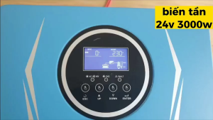 Biến tần độc lập 3KW 24V áp cao 55V-450V sạc MPPT 80A SP-3200- SP-3200-3200VA/3000W