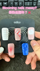 eelloo 15ml Clear Nail Blooming Gel UV LED Soak Off Nail Art Gradient Blossoming Gel Blooming Liquid晕染胶 彩绘渐变大理石纹水染液