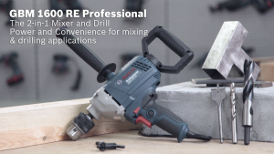 Bosch GBM 1600 RE Rotary Drill 16mm Mesin Bor Putar 850W Professional