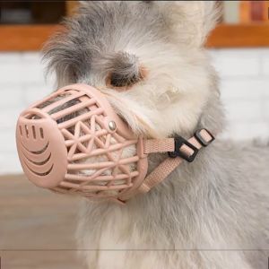 Rọ mõm khớp mõm cho chó chống cắn hạn chế sủa ăn bậy - bằng nhựa - 7 size