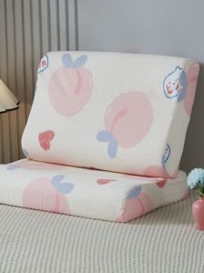 Pure Cotton Latex Pillowcase Single Piece Children Full Head Pillowcase 30x50 Inner Core Case Single Person 40x60