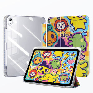 DANYCASE | For iPad 10th Gen Case (A16) 11th Generation Case For iPad 11/10.9 Inch Case transparent Back Shell Smart Cover Support Touch ID