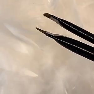 Brush Make Up Eyeshadow Ultra Thin Precision Firming Knife Edge Eyeliner dan Eyeshadow