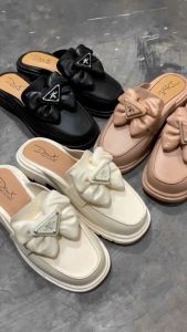 OKAIDO Sandal Mules Selop Wanita Cewek Perempuan Gaya Fashion Korea Style Mewah Nyaman Kekinian
