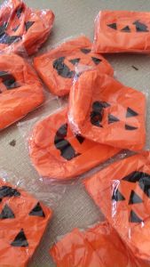 1pc Halloween Santa Claus Elk Snowman Candy Bag Portable Cookie Candy Tote Bags Gift Basket Xmas Party Decoration