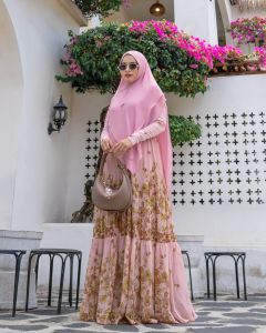 Gamis Aliya Syari Shanum Series // Bisa Cod Alisha Muslim Fashion