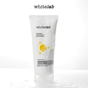 Whitelab Brightening Facial Wash - Sabun Pembersih Muka Pencerah Dengan Niacinamide Hyaluronic & Collagen [BPOM] Sabun Muka Untuk Kulit Kombinasi Pembersih Muka Anti-Aging Dan Pore Control - Lazada