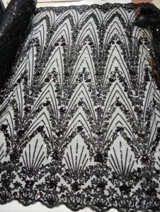 Bahan tille squin elisab/tille squin payet COD.