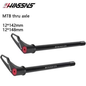GOLDIX | HASSNS MTB Thru Axle Front 15x100 15x110 Rear 142x12mm 148x12mm Bicycle Hub Skewers for 29er 27.5 Mountain Bike Frame