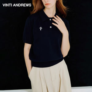 Embroidered Polo Womens Tshirt Casual