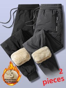 JIFANPAUL | Warm Thicker Fleece Lined Windproof Long Pants
