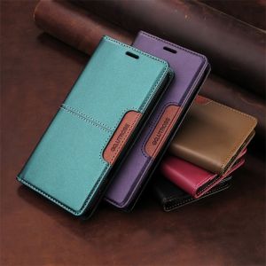 Luxury case For Oppo A60 4G A38 A18 A58 A78 4G A3 Pro 5G A79 A55 A56 A54 A74 5G A16 A16s A76 A96 4G A54s Retro Book Magnetic Wallet Soft Leather Flip Stand Protect Cover