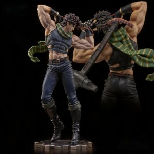 Bandai | 30cm 11.8 inch Anime Josef Joestar Figures Pvc Statue Desktop Ornamen Collection Statue Model Decoration Room Desk Toys Gifts