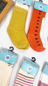 Kaus Kaki Lutut Tanpa Tulang Bernapas Anak Perempuan Kaus Kaki Musim Semi & Musim Gugur Musim Panas Kaus Kaki Kotak-kotak Anak Perempuan Remaja