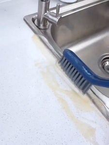 2 in 1 Toilet Kitchen Tile Gap Bristle Brush Floor Gap Cleaning Brushes Berus Lantai