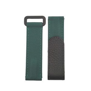 Nylon Canvas Watch Strap Magic Hook Loop Fastener Replacement Watch Band Multiple Colors For Modified Diving Watch 20mm