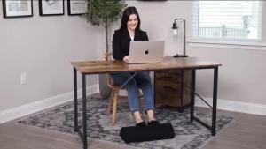 Ergonomic Feet Pillow Relaxing Cushion Support Foot Rest Under Desk Feet Stool for Home Office Computer Work Foot Rest Cushion