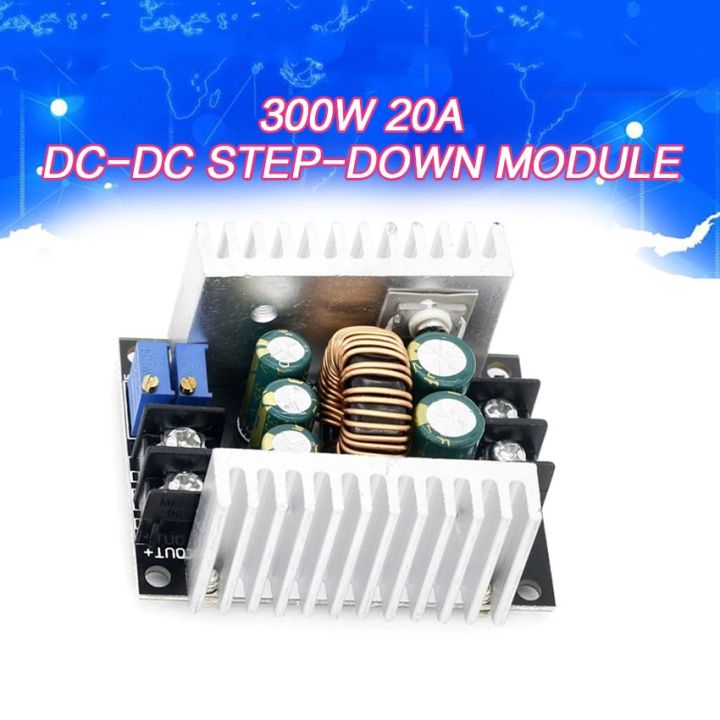 300W 20A DC-DC Buck Converter Step Down Module Constant Current LED ...