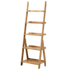 Zhuting | Modern Simple Creative Wall Leaning Ladder Bookshelf