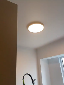 Ceiling Light LED Tri Color Wood Grain Light Embedded Light Ceiling Lamp Hallway Kitchen Living Room