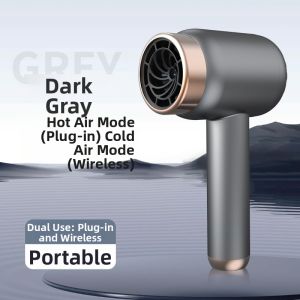 HUALUOLAN | Wireless Portable High Power Negative Ion Hair Care Hair Dryer