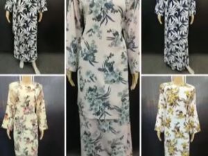Baju Kurung Pahang Glory #KP23062 Cotton Silk BBStml