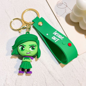 ตุ๊กตาพวงกุญแจ 3 มิติ ใหม่ ภาพยนตร์แอนิเมชั่นเรื่อง อินไซด์เอาท์ 2 ตัวละคร จอย แซดเนส แองเกอร์ ดิสกัสต์ อินเทนซา เมนเต้ วิส เวอร์ซา