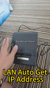 Caysn CK811 Thermal Receipt Printer 80mm USB & Serial & LAN & WiFi & Bluetooth POS Printer Printing Suitable For Cashier And Kitchen Bill