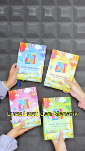 Al-Quran Custom Nama Anak | Kidz Baloon | Custom Nama Punggung | Terjemah Perkata | Ukuran sedang A5