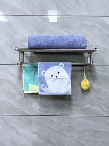 【APEX】SUS304 Stainless Steel Bathroom Organizer Bathroom Shelf Towel Holder Rack Tissue Holder COD
