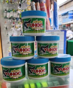 เหยื่อหมักตกปลาYUHOO พร้อมใช้!! เข้มข้นพิเศษ ปั้นติดเบ็ดใช้ได้เลย!!