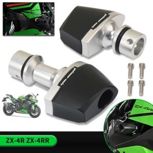For KAWASAKI ZZX-4R ZX-4RR ZX-25R ZX4R ZX4RR ZX25R Motorcycle CNC Falling Protection Frame Slider Fairing Guard Crash Pad Protector