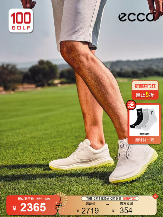 Ecco Men's Golf Shoes Ultra Light Soft Comfortable New Sporty Golf Shoe Series 1 Spring 2024 Launch Available Online And in Stores