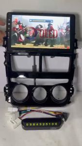 Màn hình android 9 inch dành cho xe TOYOTA VIOS Tặng kèm mặt dưỡng + Tặng zắc zin theo xe toyota vios các đời 2018-2019 bản điều hòa tự động và điều hòa cơ  đại lí đồ chơi xe sale sập sàn siêu sale.