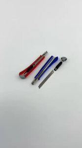 MYDIYHOMEDEPOT - 9mm Utility Cutter Knife / Pisau Pemotong Pisau Tolak Cutter Stainless Steel Blade / Pisau Tolak / 美工刀