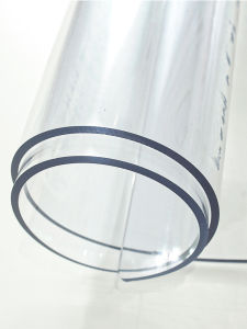 High Transparent PVC Tablecloth Soft Glass Crystal Version Plastic Rubber Film Whole Meter Roll Bulk Delivery Home Dining Table Mat