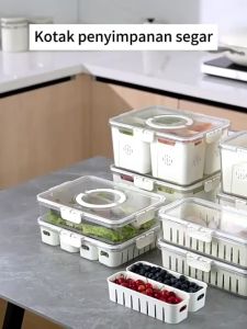 Kotak Penyimpanan Makanan Terpisah & Berkualitas Tinggi