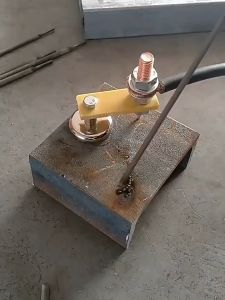 J.LD Welding magnet ground Single/Double Magnetic Welding Ground Clamp Tang Las Ground Welding