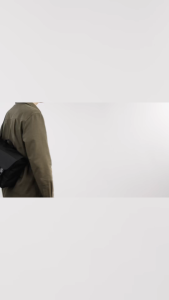 tomtoc T27 Tablet Bag Water-Resistant Sling Bag Men Shoulder Bag Daily Messenger Bag